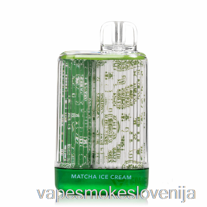 Vape Slovenija Fog X Clarity 7000 Matcha Sladoled Za Enkratno Uporabo